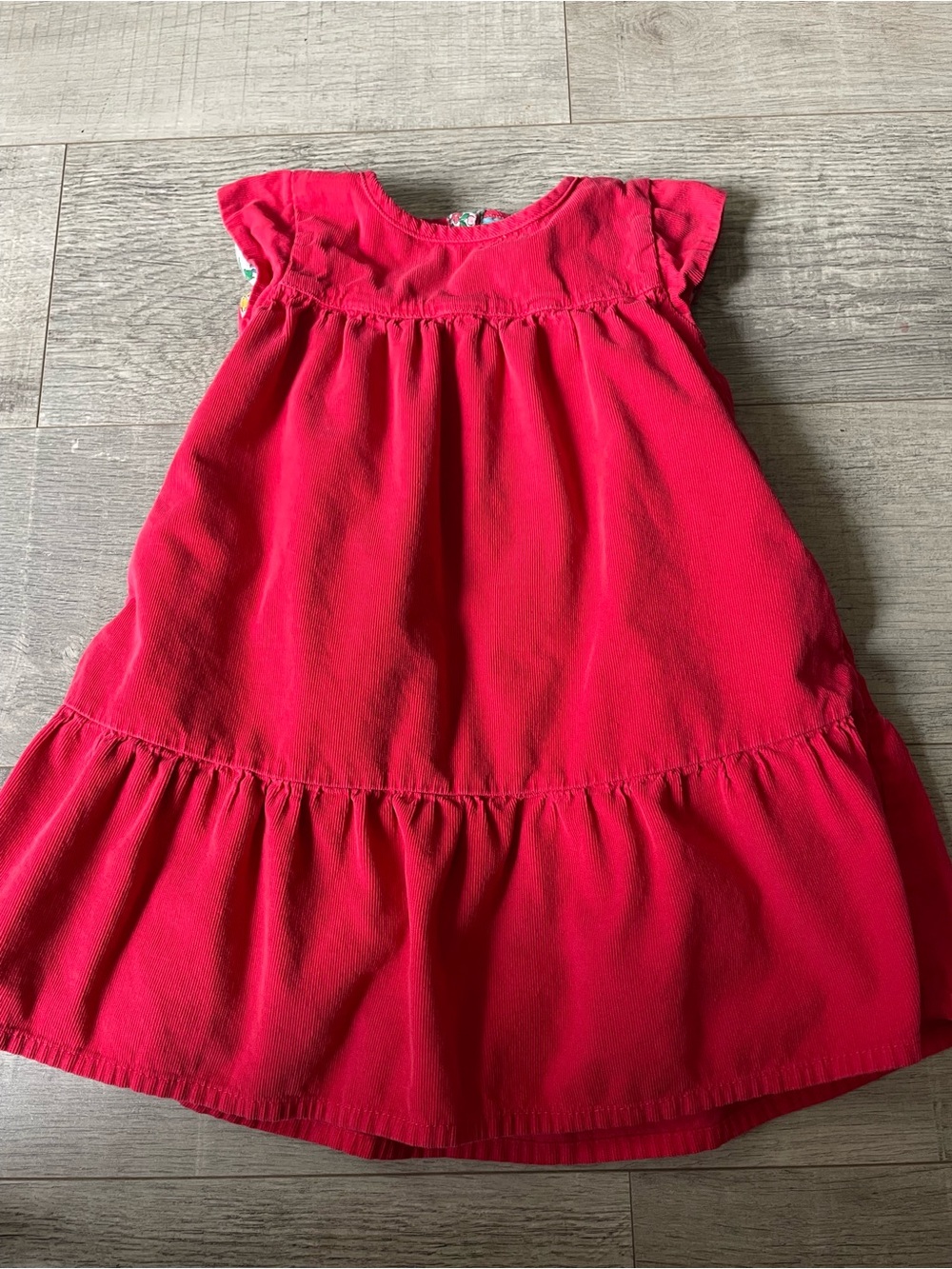 Mini Boden Girls Corduroy Dress with Pockets